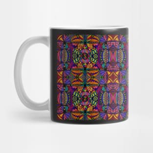 Psychedelic Abstract colourful work 111 Mug